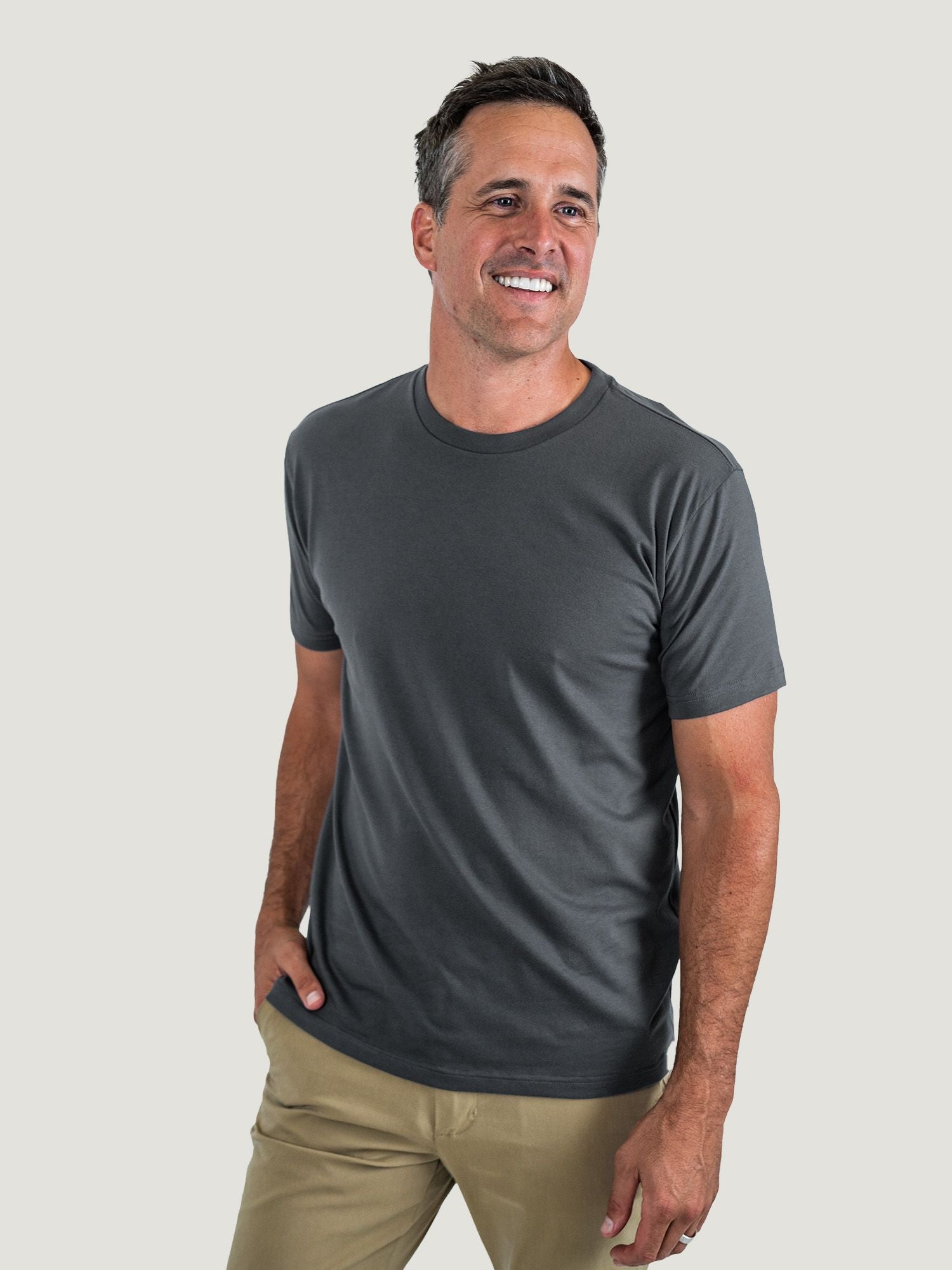 Graphite Crew Neck