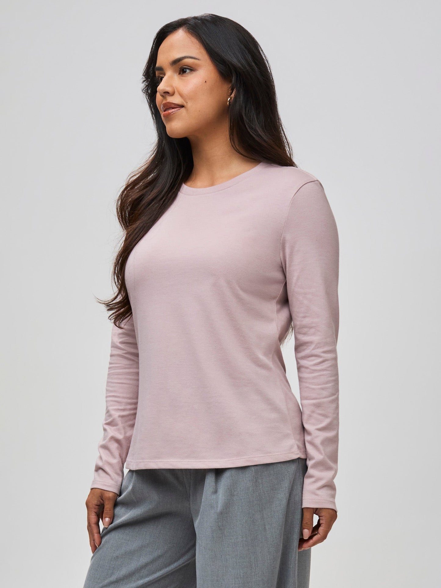 Women's Blush Long Sleeve Crew