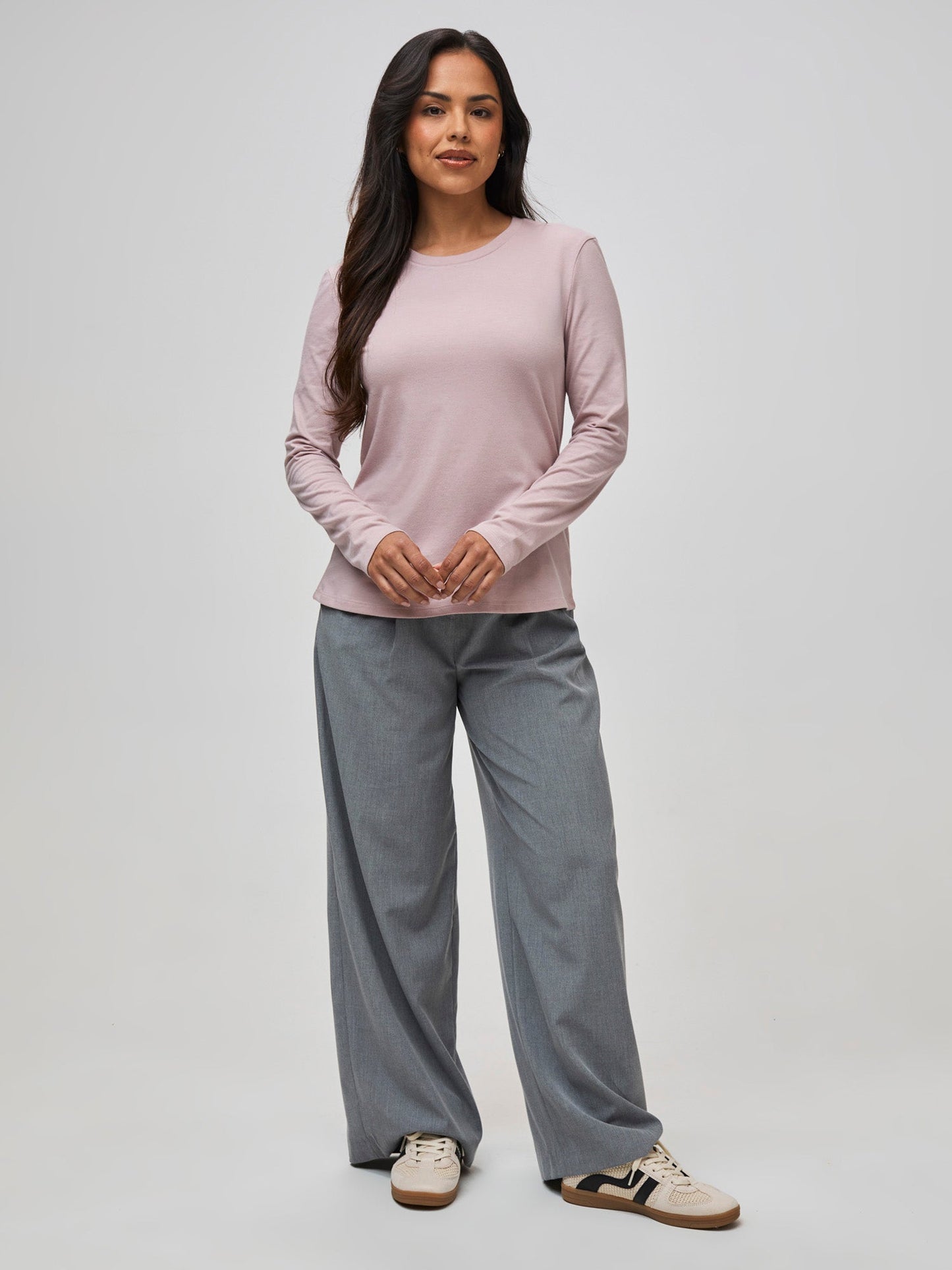 Women's Blush Long Sleeve Crew