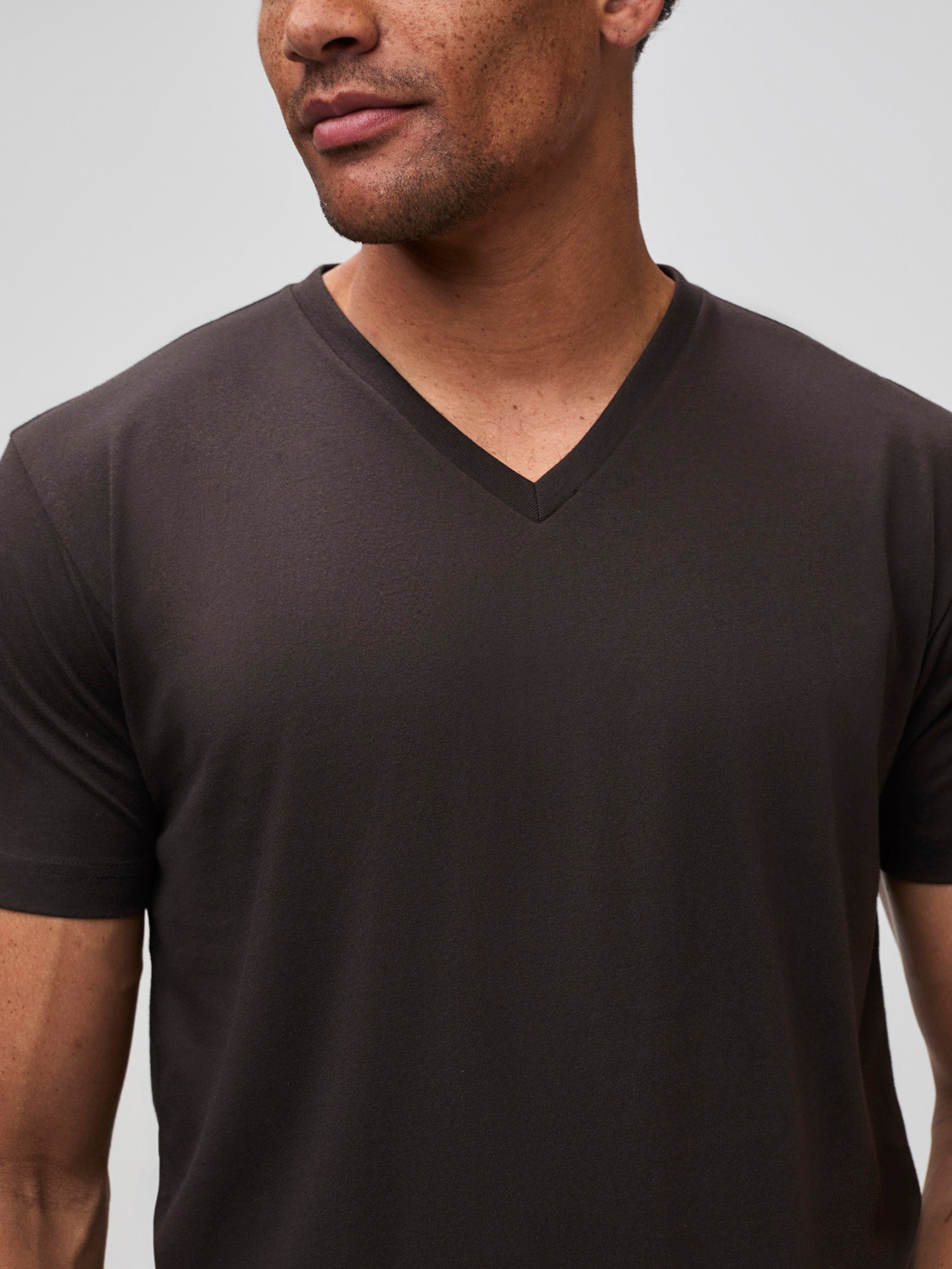 Espresso V-Neck