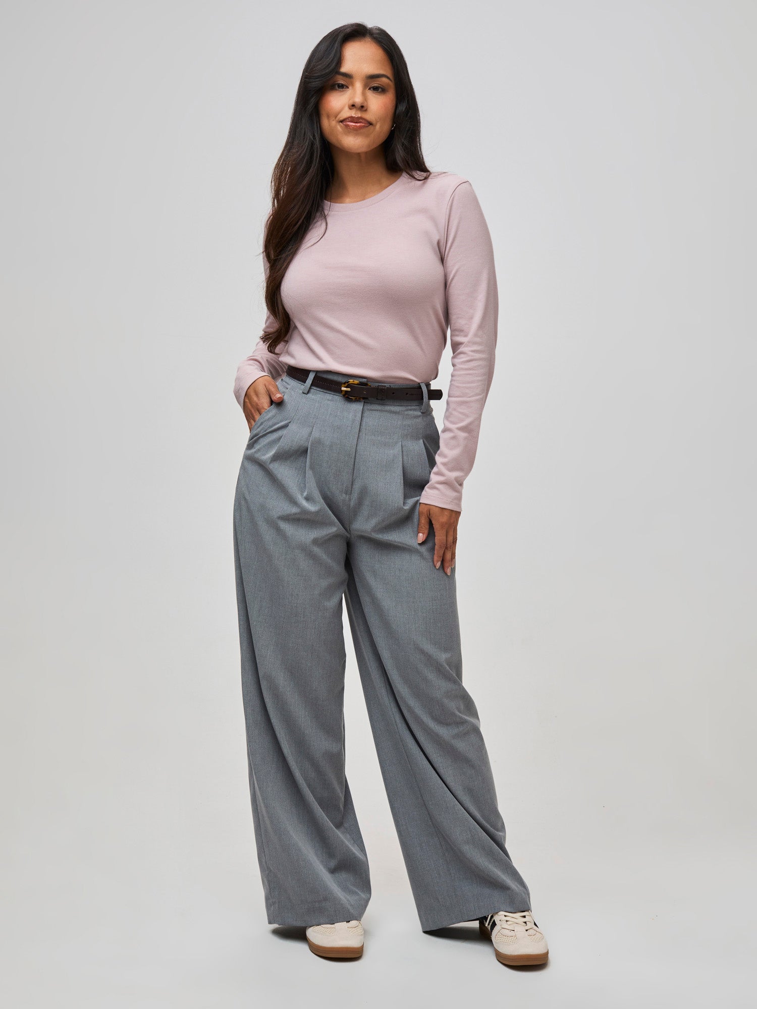 Women's Blush Long Sleeve Crew