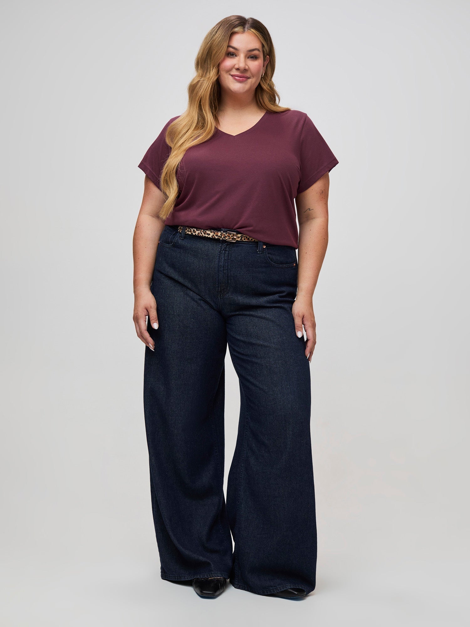 Women's Merlot V-Neck