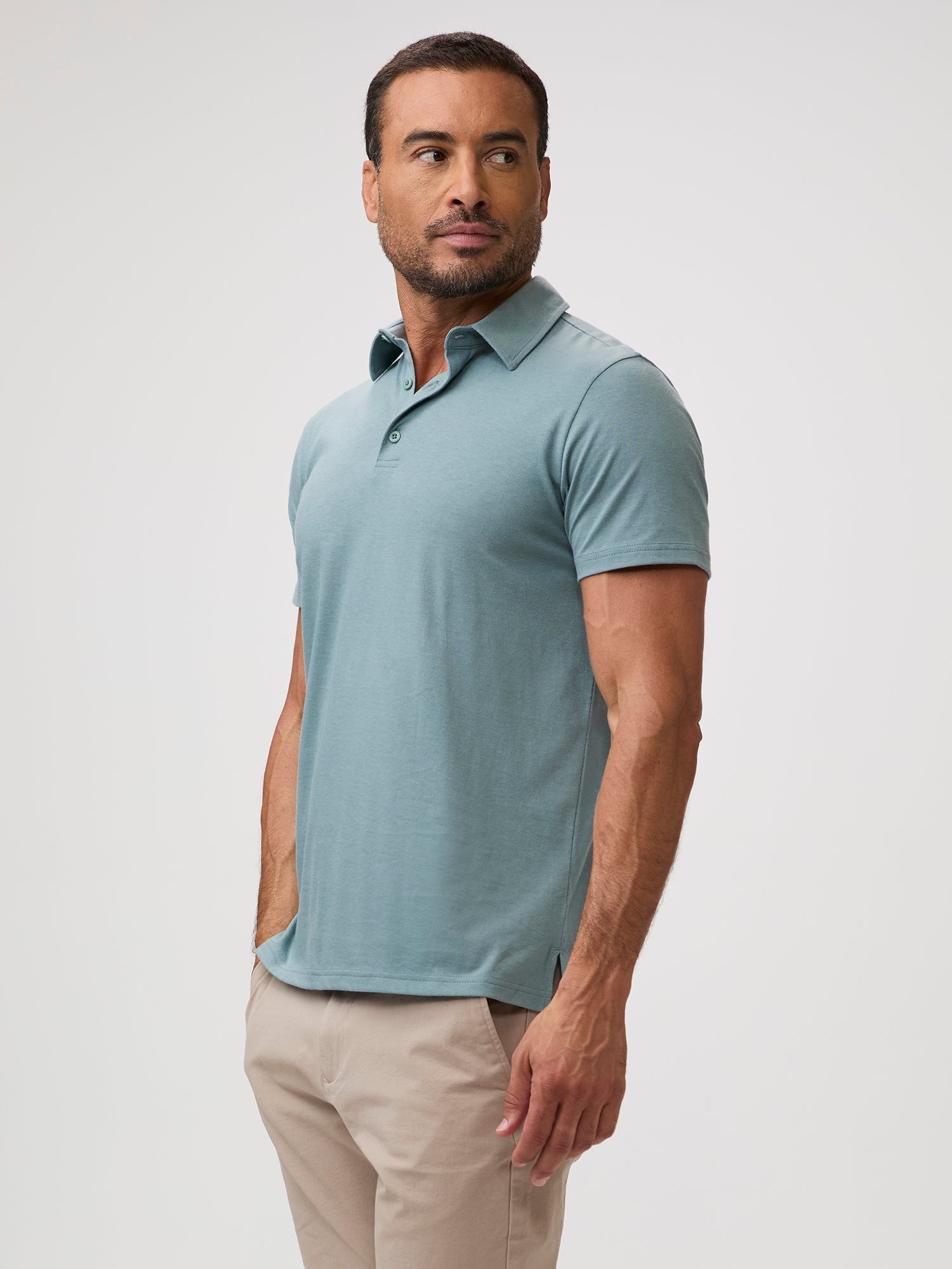 Harbor Mist Torrey Polo