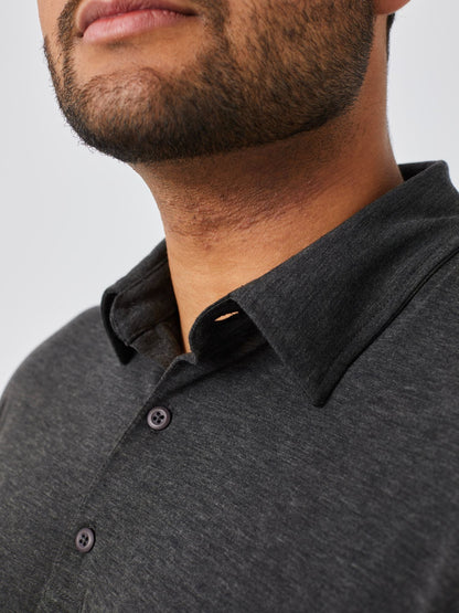 Charcoal Performance Polo