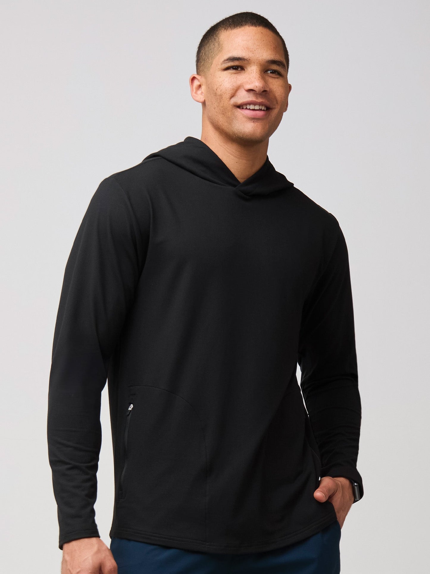 Tech Pullover Hoodie Black + Navy 2-Pack