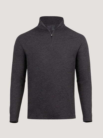Charcoal Tech Quarter Zip