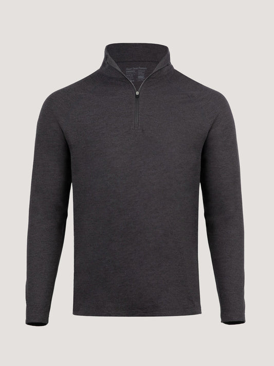 Charcoal Tech Quarter Zip