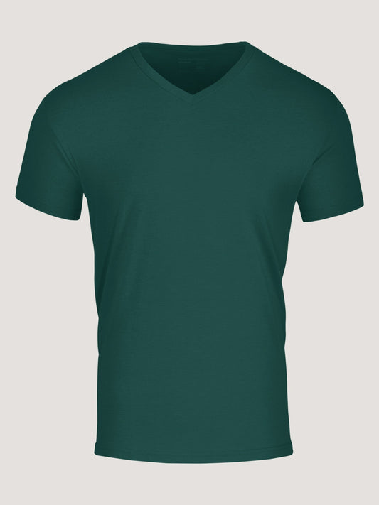 Dark Emerald V-Neck