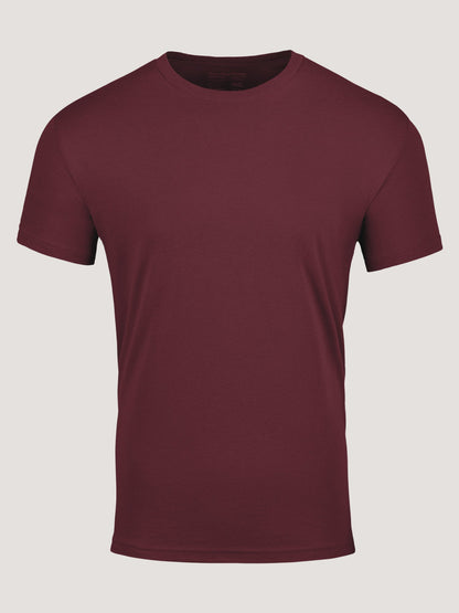 Burgundy Crew Neck