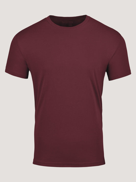 Burgundy Crew Neck