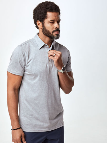 Heather Grey Torrey Polo