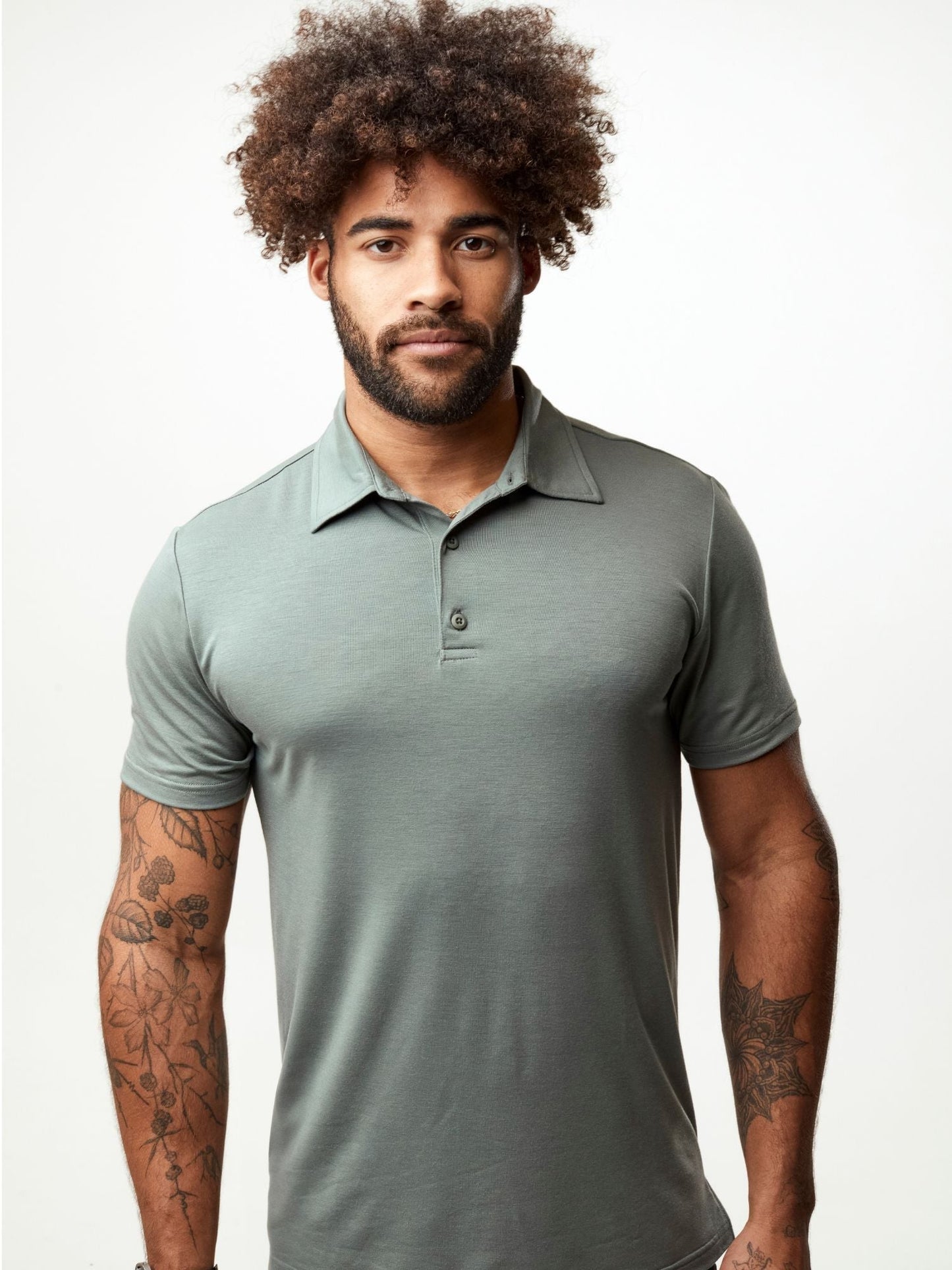 Mercury Green Performance Polo