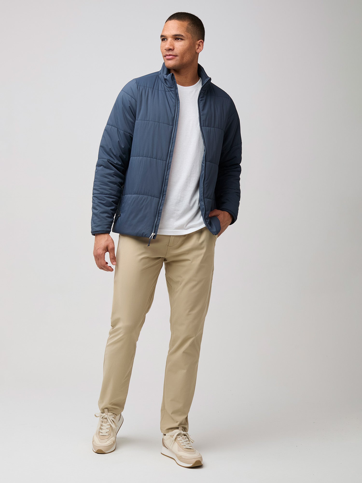 Odyssey Blue Puffer Jacket