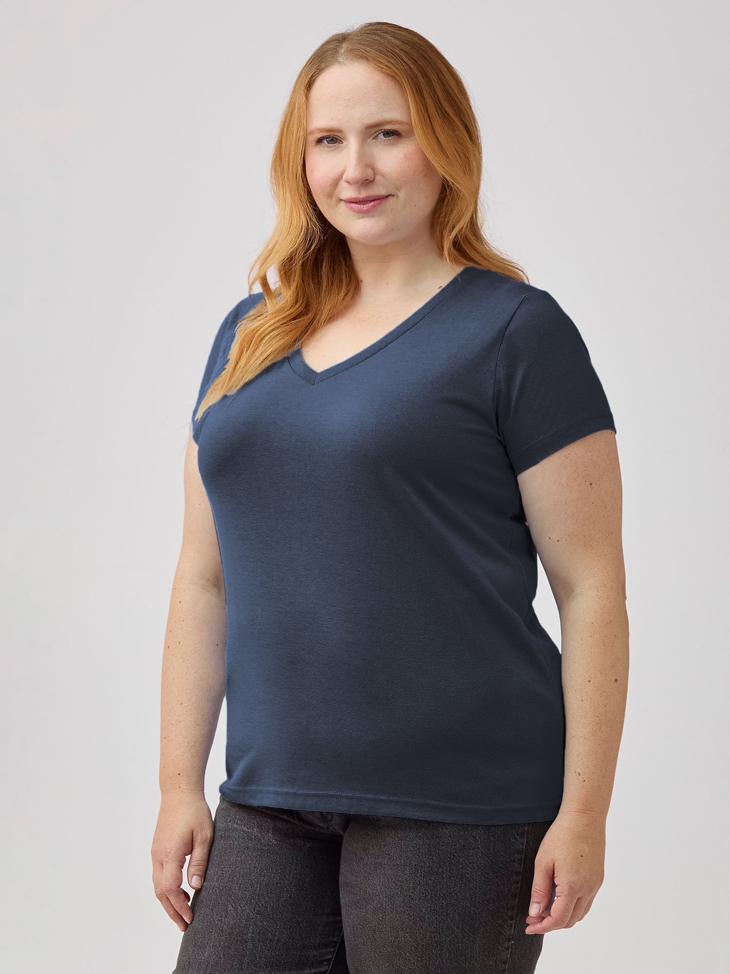 Women's V-Neck Earth Tones 3-Pack