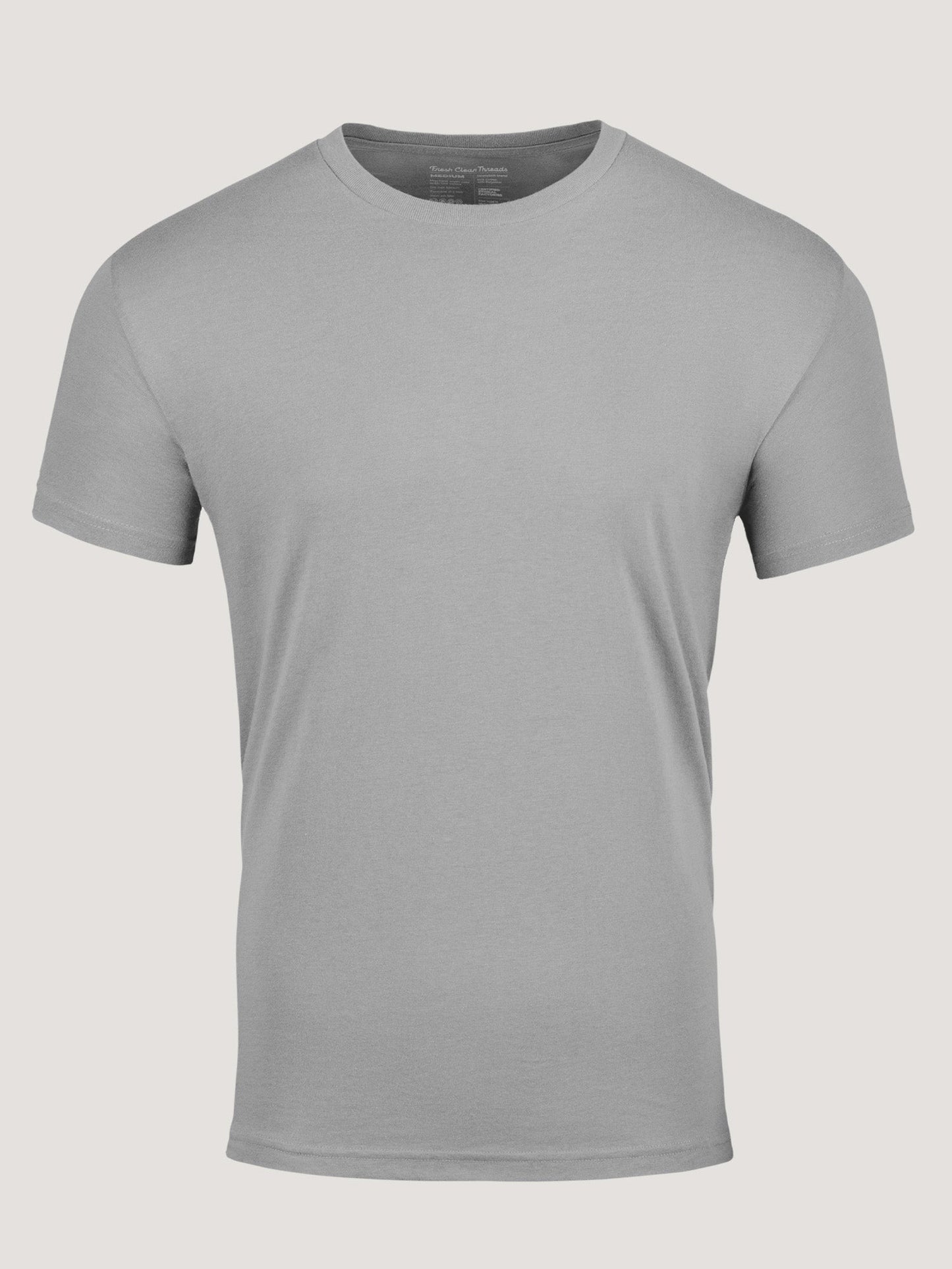 Pebble Grey Crew Neck