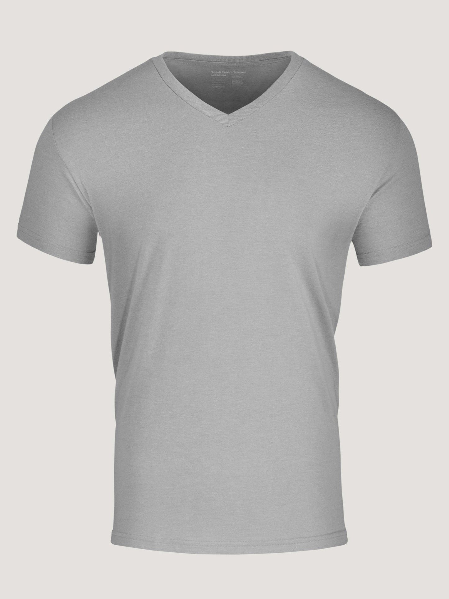 Pebble Grey V-Neck