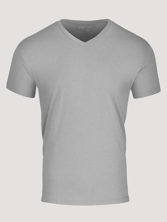 Pebble Grey V-Neck