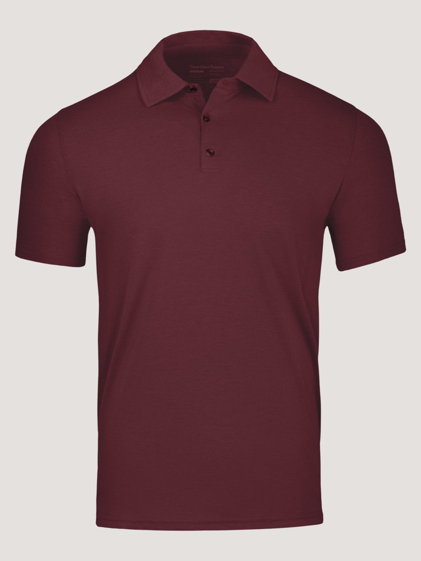 Burgundy Torrey Polo