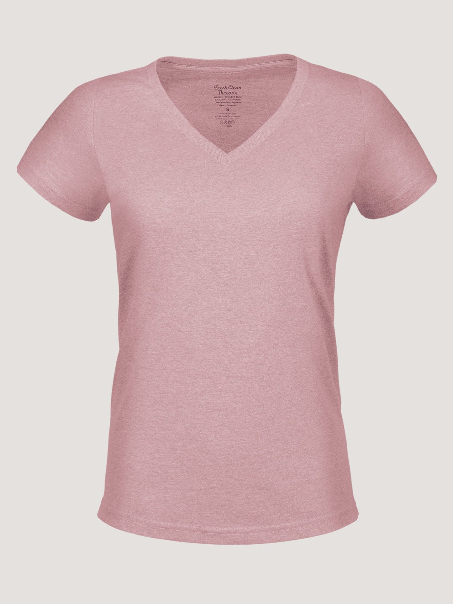 Women's Chalk Pink V-Neck