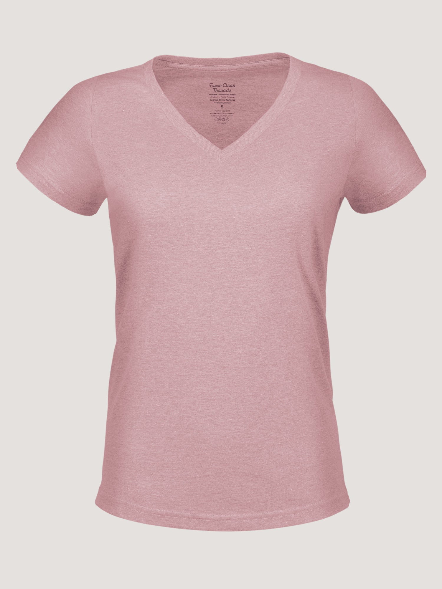 Women's Chalk Pink V-Neck