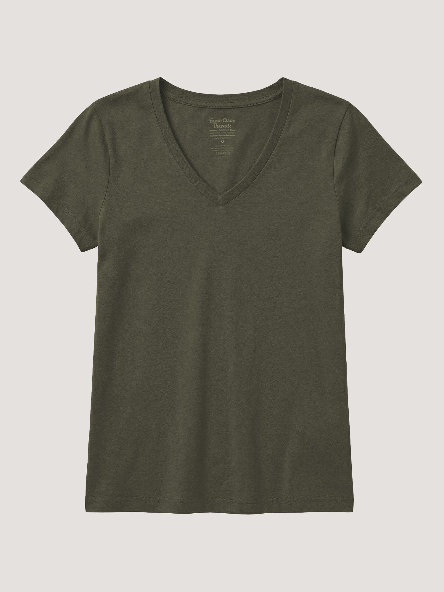 Women's Army V-Neck