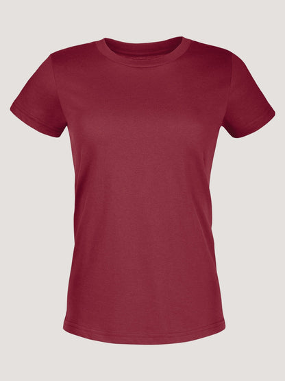 Cosmic Red Everyday Crew Neck Tee