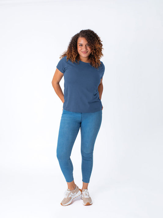 Monsoon Blue Everyday Crew Neck Tee