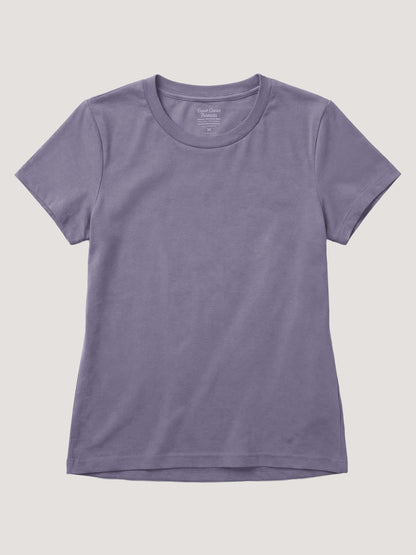 Flint Purple Everyday Crew Neck Tee