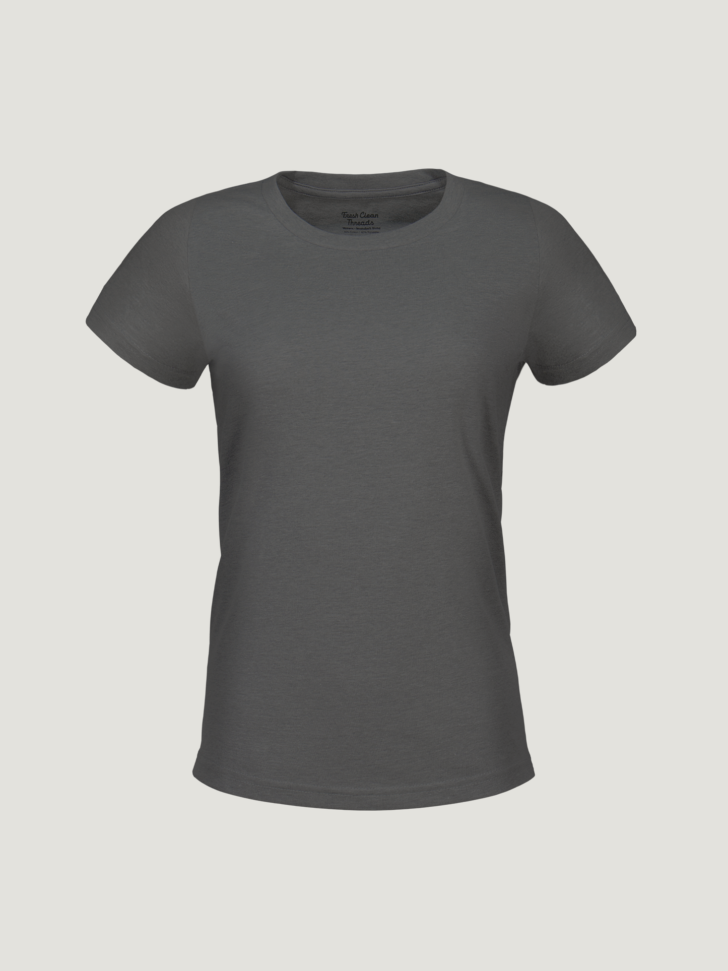 Carbon Grey Everyday Crew Neck Tee