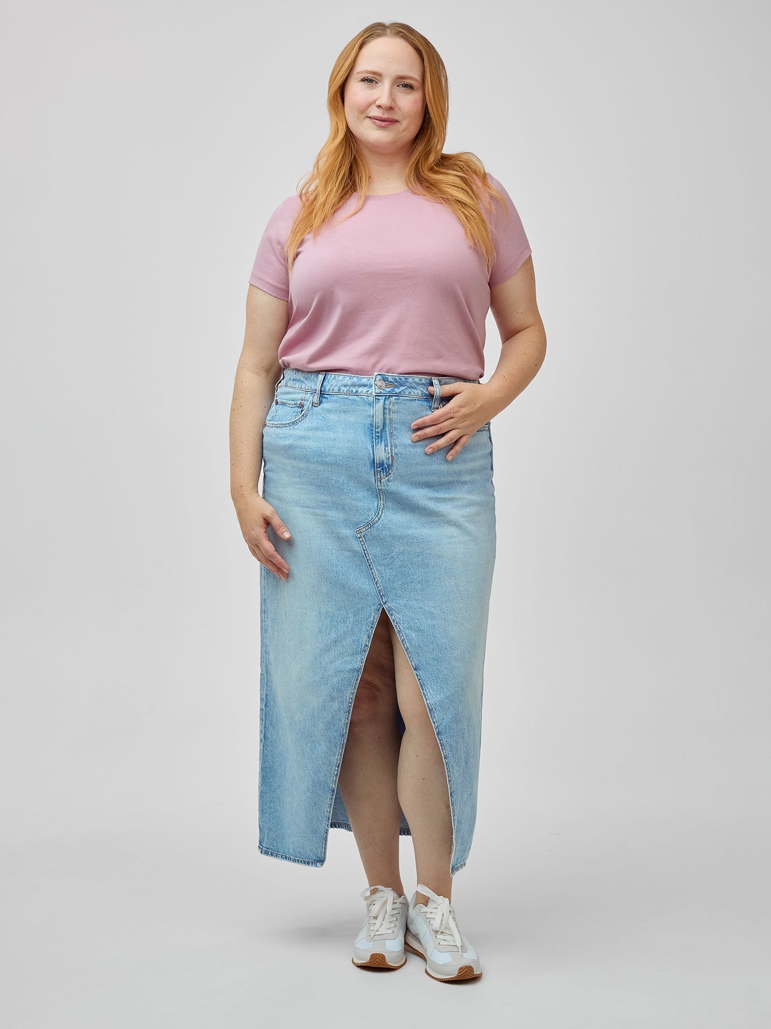 Chalk Pink Everyday Crew Neck Tee