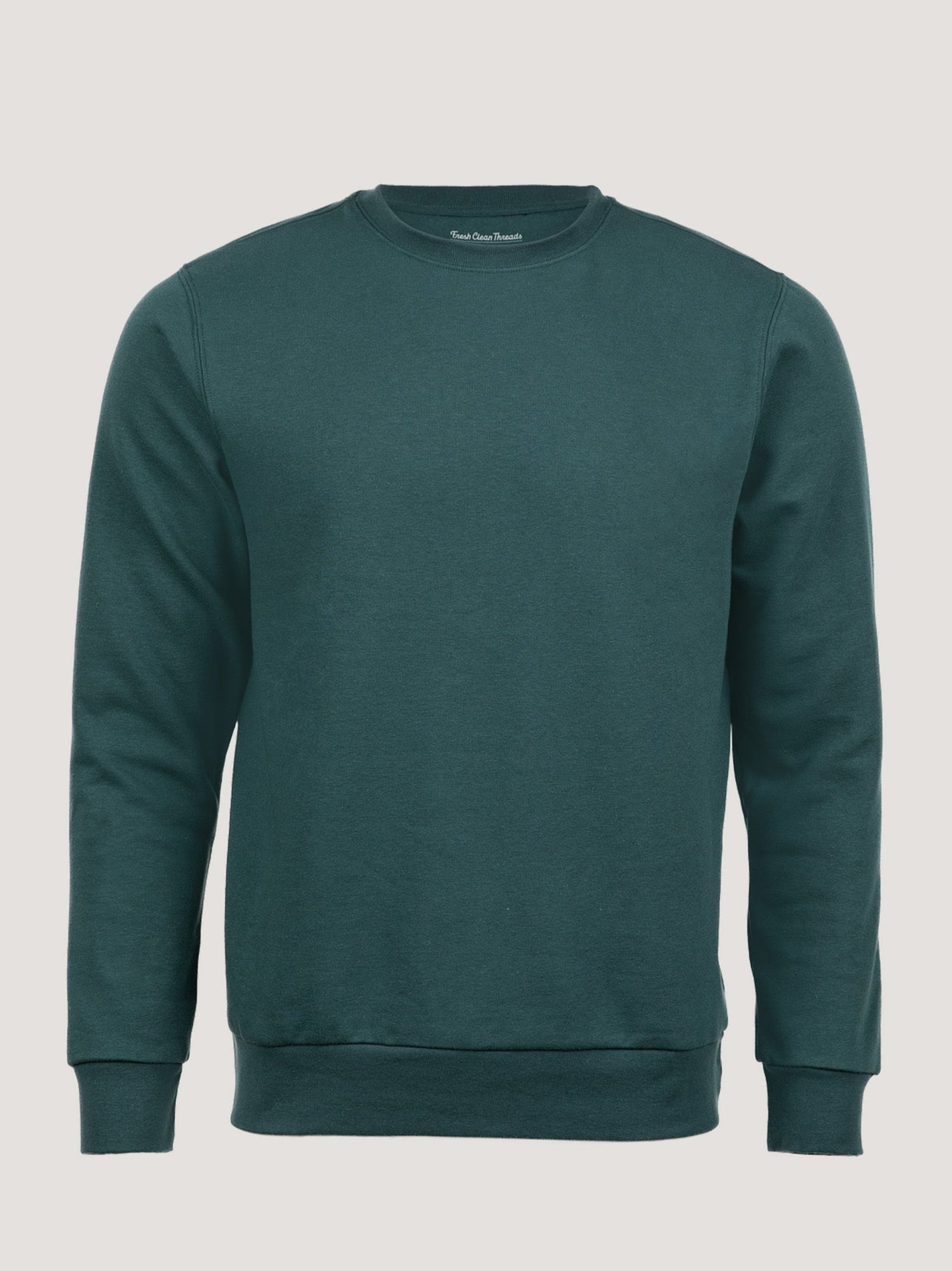 Dark Emerald Crew Sweatshirt