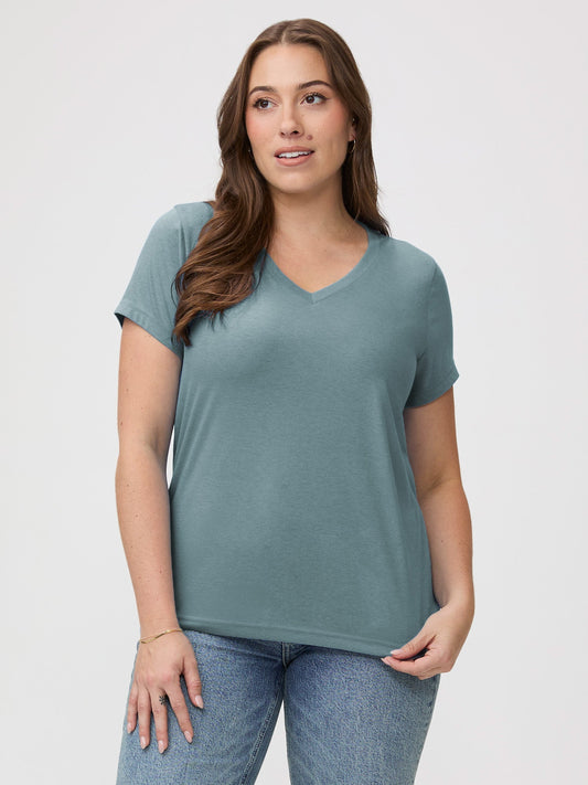 Women's Harbor Mist V-Neck